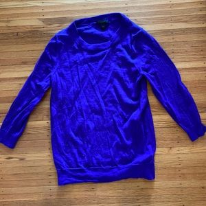 BEAUTIFUL J Crew Cobalt Cashmere Sweater!!